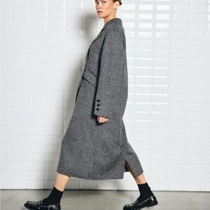 Elegant Gray Houndstooth Women's Dress